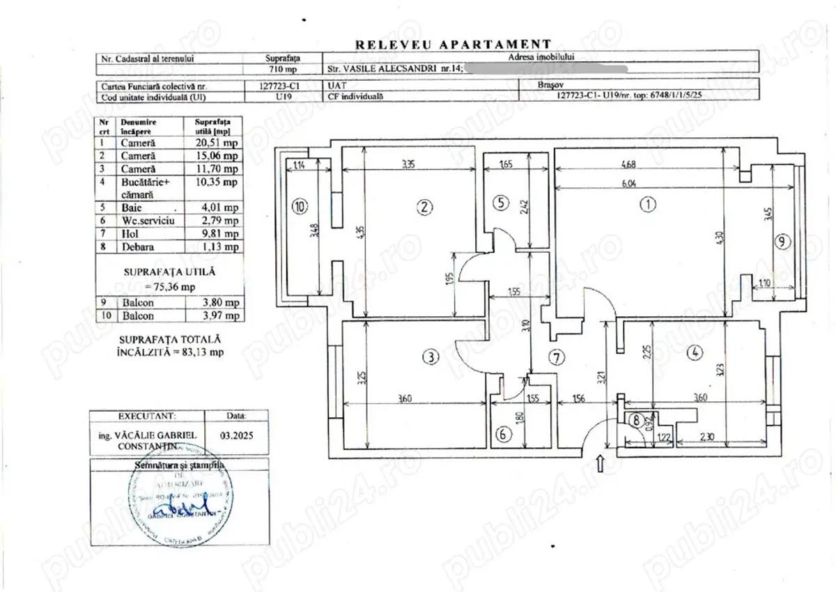 Apartament 3 camere Racadau - 9
