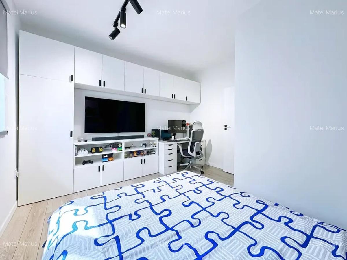 3 camere Utilat/ Mobilat/ Loc de parcare/ Etaj intermediar/ Decomandat - 12