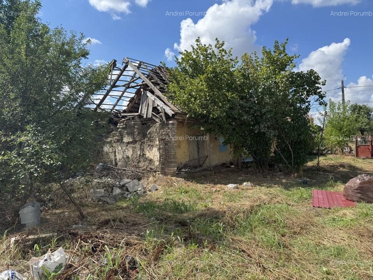 Casa Demolabila Cu Teren 1481 mp In Becicherecu Mic,Vatra Veche,Asfalt,Fs 15m - 4