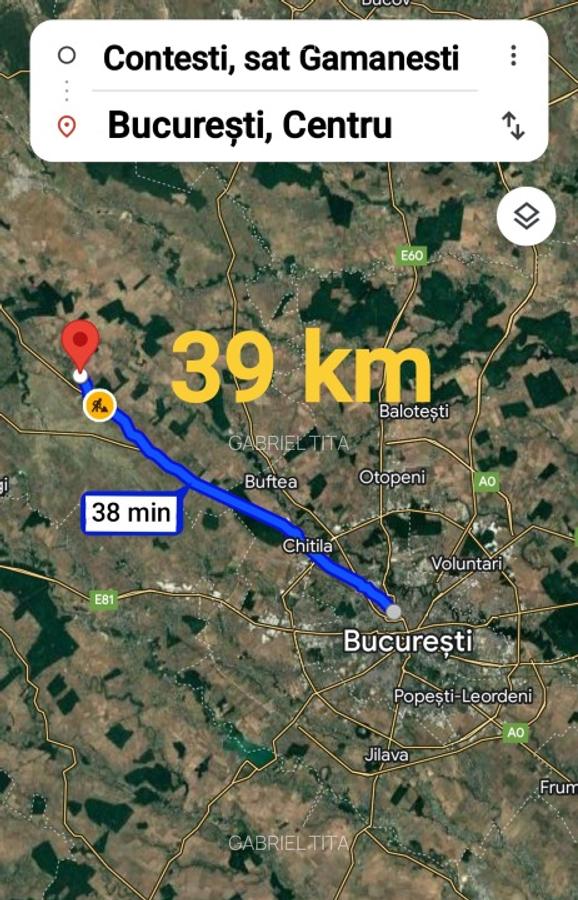 Casa Bătrânească Renovabila cu 1000 mp intravilan la 39km de București - 8