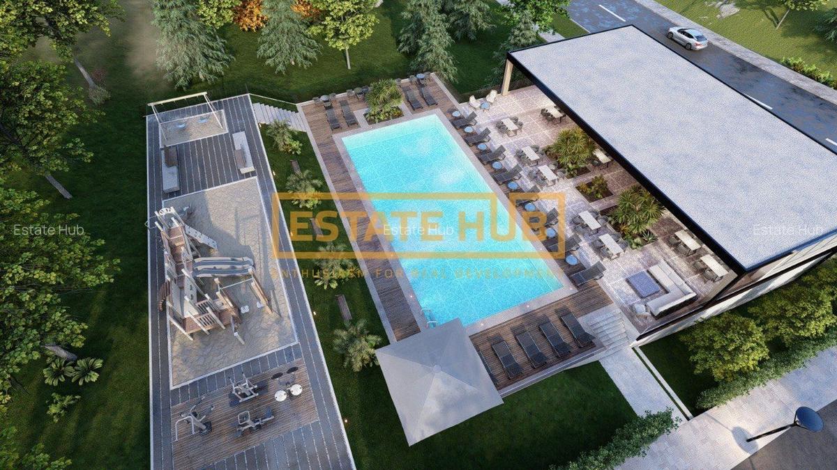 Vila in ansamblu exclusivist, acces la piscină și facilități premium - 17