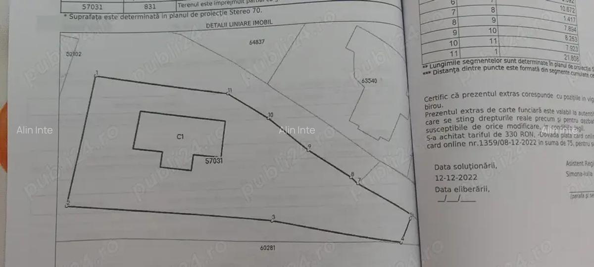 Casa de vanzare 100 m2 +teren 1200m2 toate utilita?ile - 2