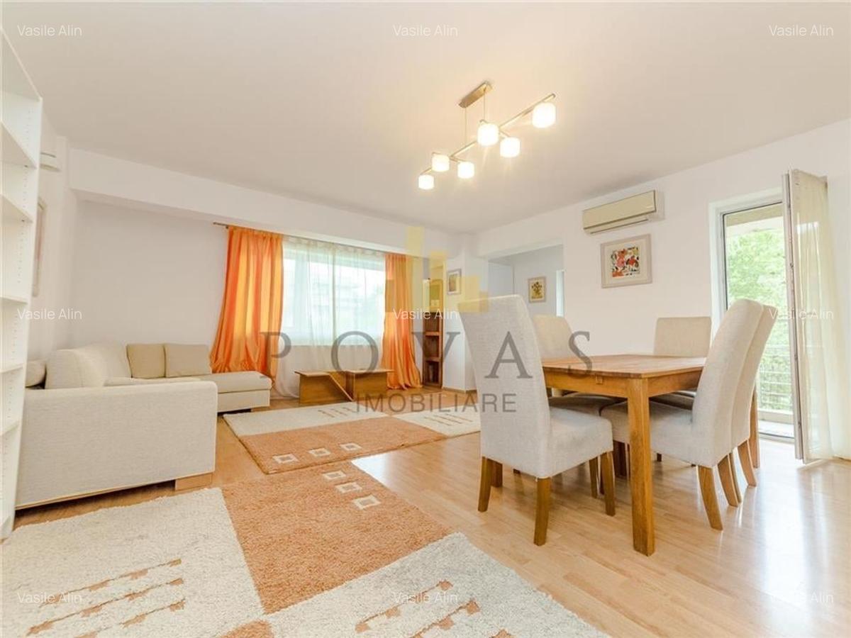 Apartament cu 3 camere semidecomandat, mobilat în Băneasa - 10