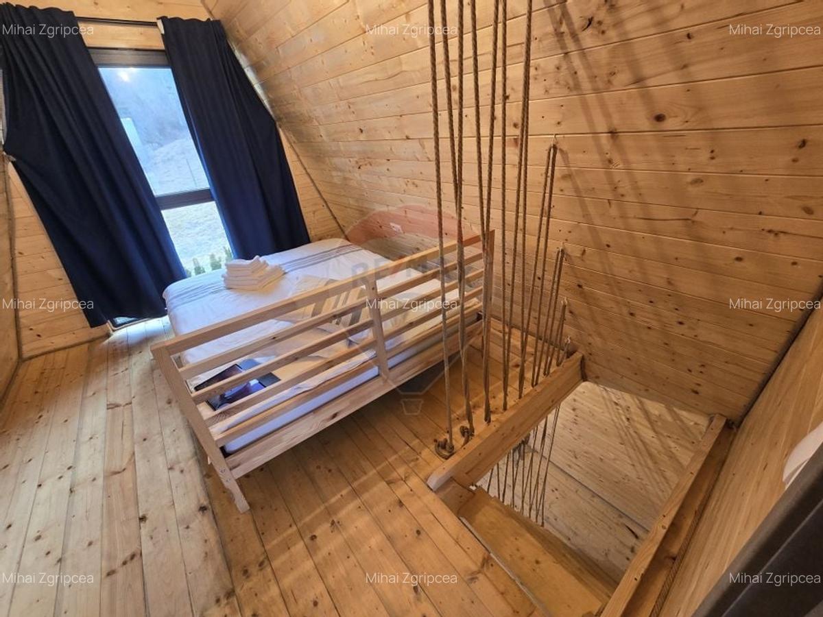 Proprietate Speciala in Gura Raului, Sibiu - Doua Cabane A-Frame - 6