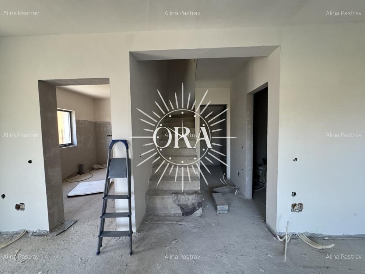 CASA CU CF 5 CAMERE DE VANZARE SEMIFINISATA | DAMBU ROTUND | TEREN 700 MP - 10