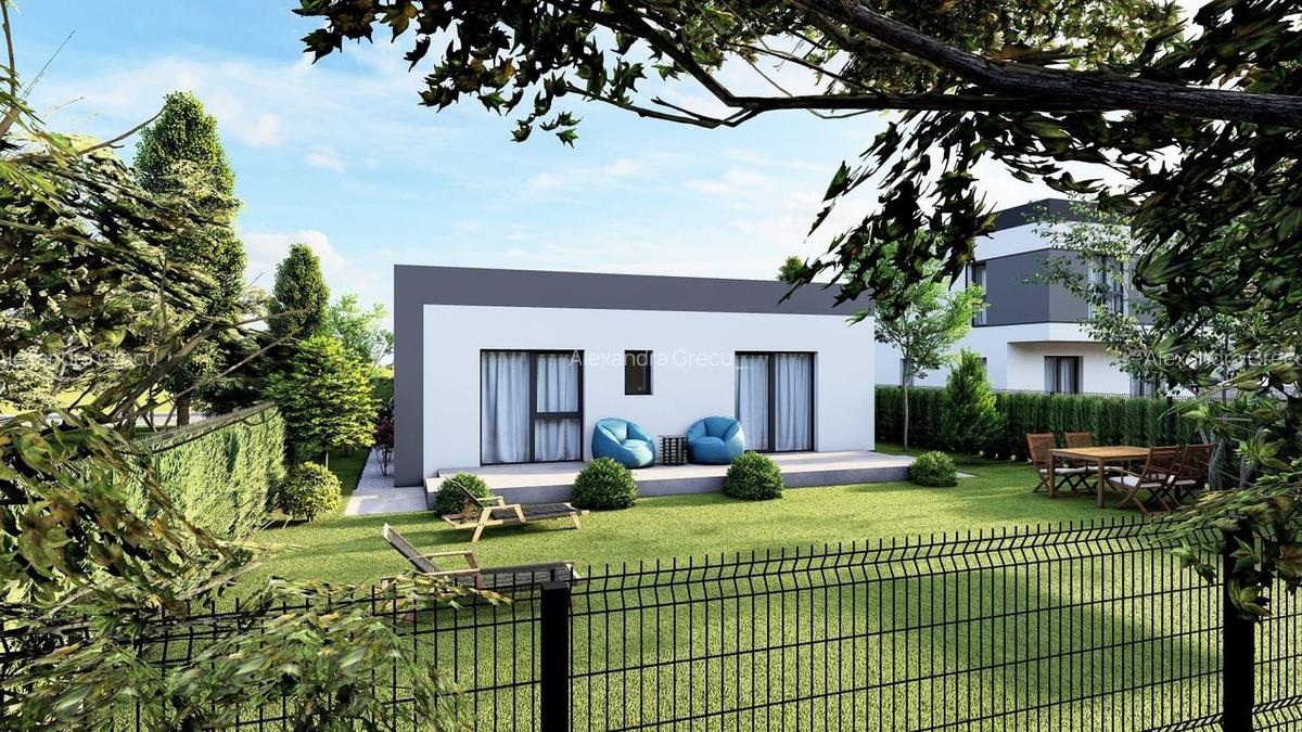 Casa superba 3 camere, teren 403 mp- ansamblu nou- Berceni/Vidra - 11