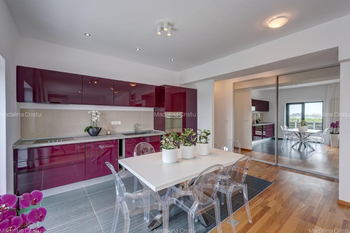 Apartament 3 camere penthouse cu vedere splendida, Baneasa Natura Residence - 10