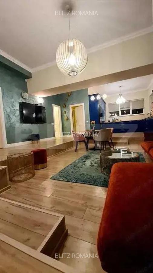 Apartament de lux, 3 camere, 110mp+70mp curte si gradina, 2 parcari, zona Vivo - 6