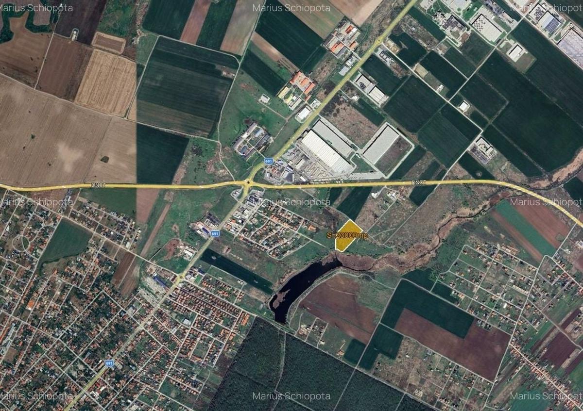 Teren de vanzare, PUZ aprobat, Dumbravita Lac, Timis - 2