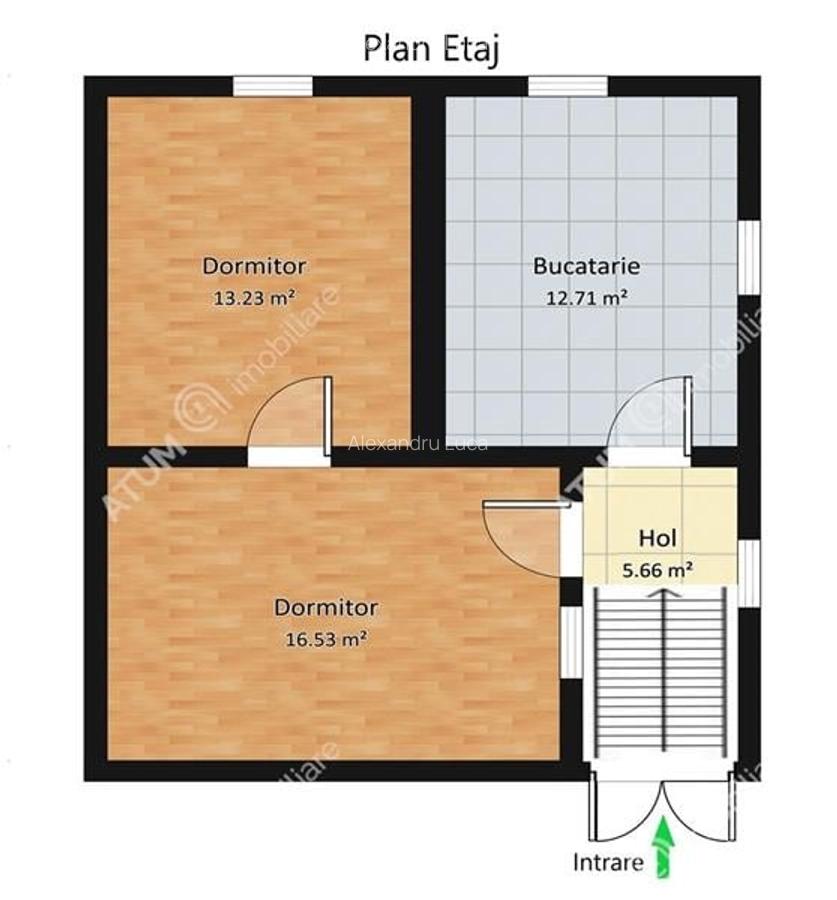 Casa individuala cu 4 camere teren 840 mp in localitatea Ludos Sibiu - 9