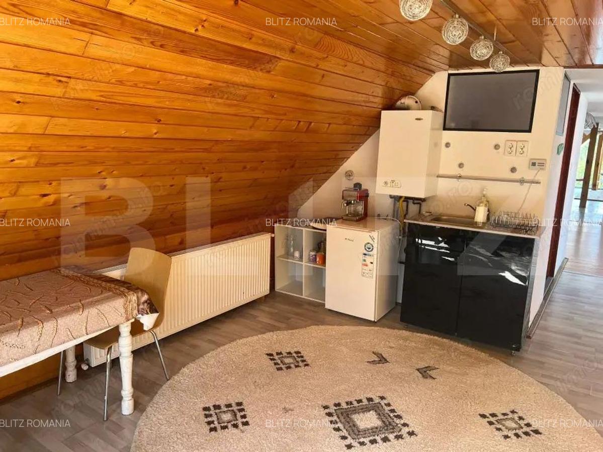 Mansarda de inchiriat 2 camere, 65 mp, ideala pentru locuit sau birou, Budiu - 6