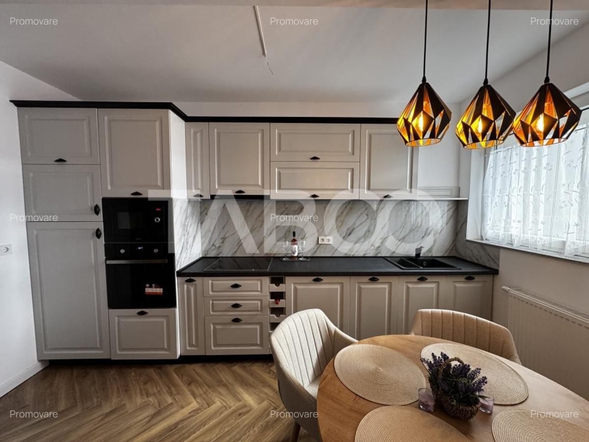 Apartament de lux cu 2 camere 60 mpu plus balcon etaj 3 Rahovei Sibiu - 11