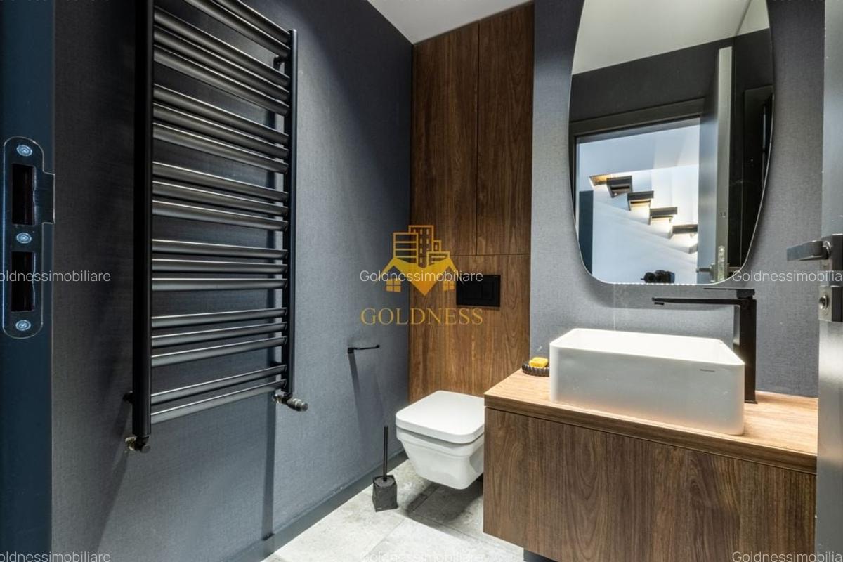 Penthouse mobilat lux, parcare, AC, bloc nou, Semicentral, zona Horea - 9