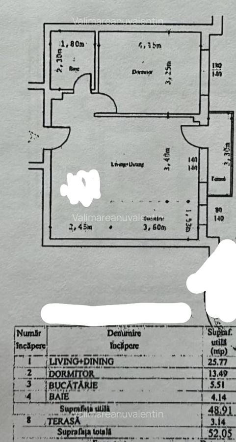 Apartament 2 Camere Cernica VI 062 - 1
