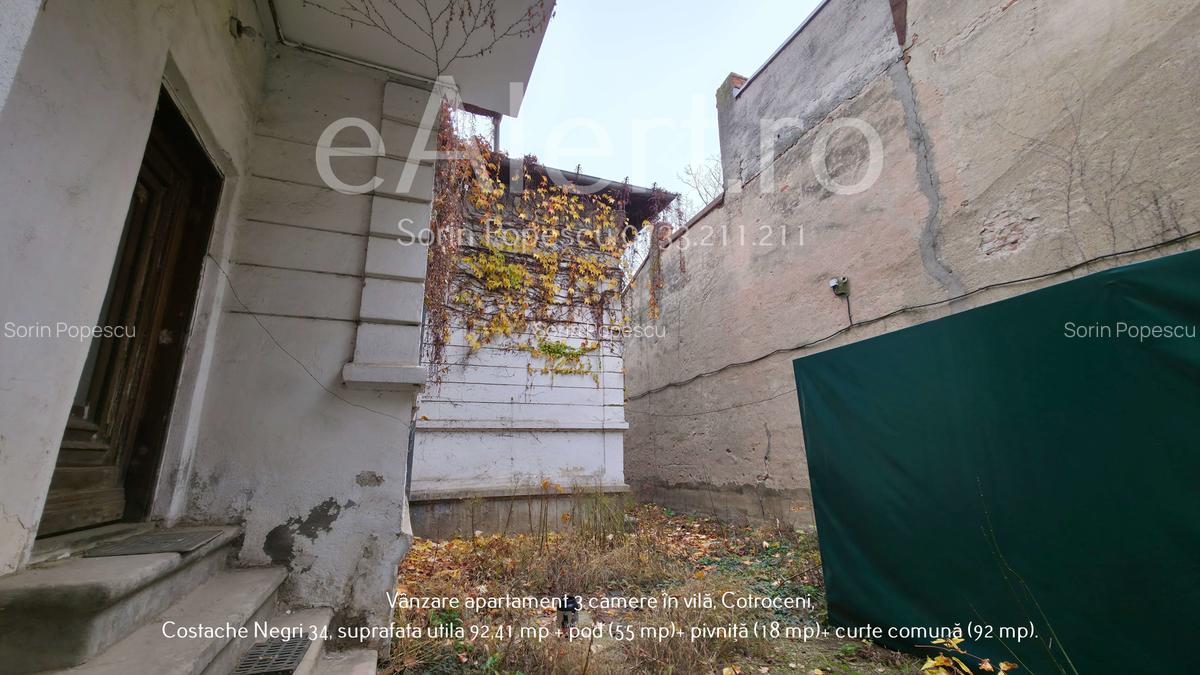 Apartament cu 3 camere în vilă, Cotroceni – Costache Negri 34 - 6