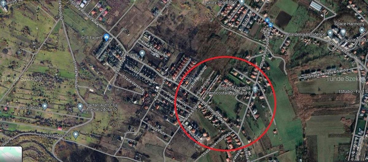 Teren pentru constructii,  cu PUZ in curs de obtinere in Borhanci - 2