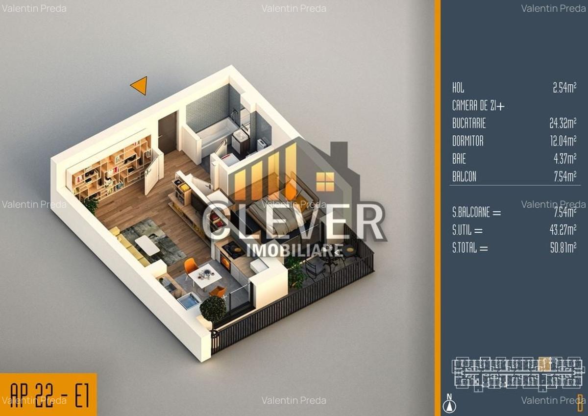 PROMO Apartament 2 camere-Ideal Investitie Theodor Pallady - 2