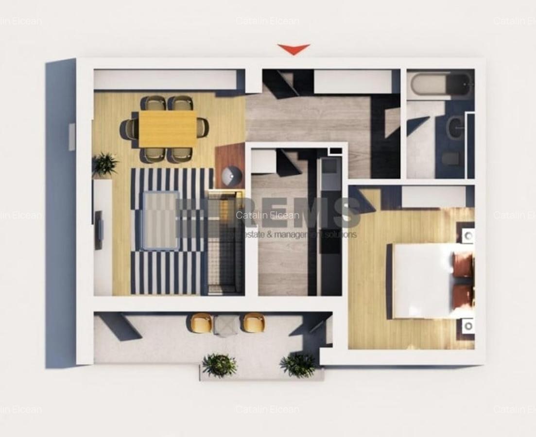 Apartament de lux, superfinisat, complet mobilat, panorama superba! - 12