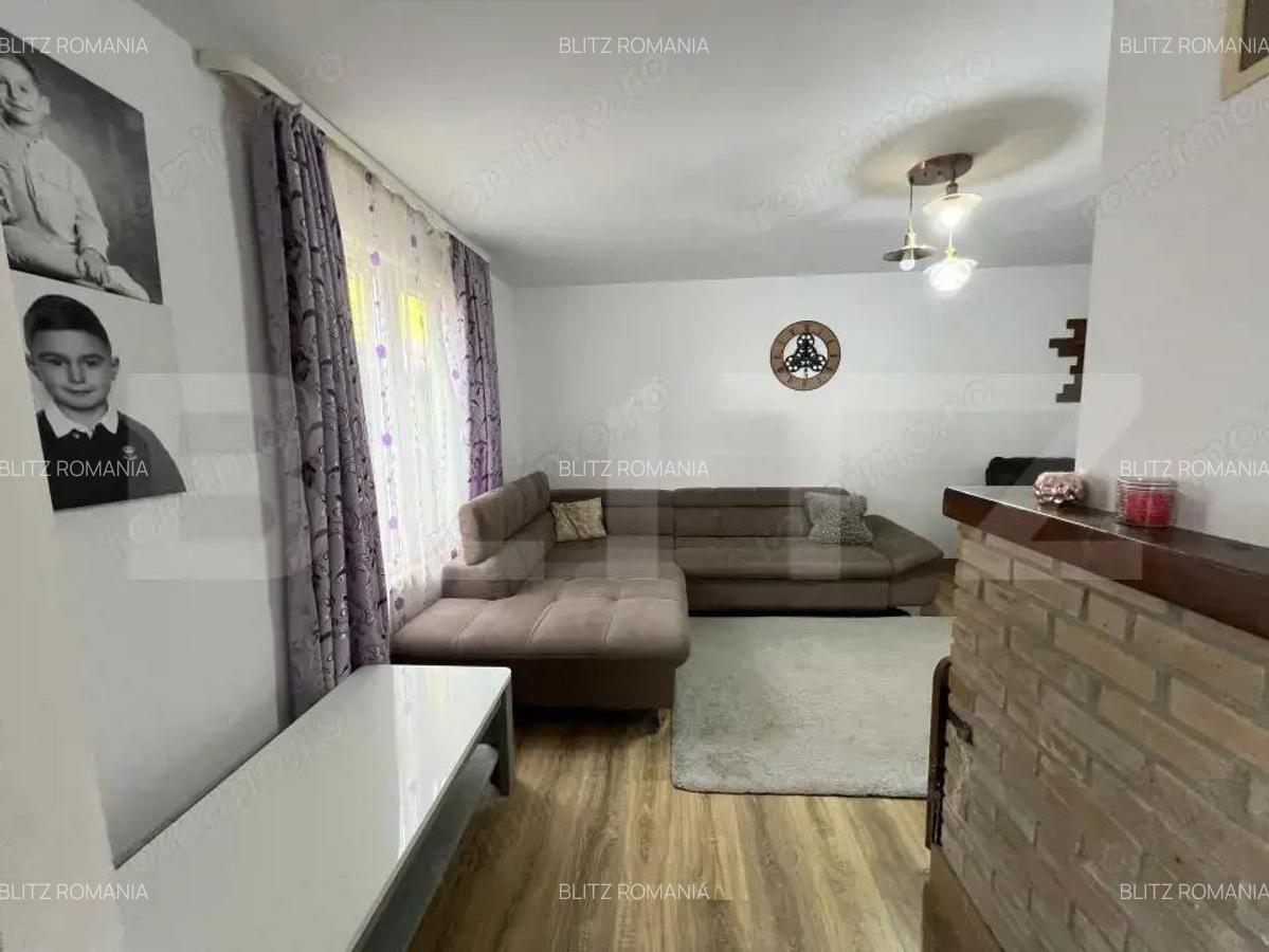 Casa de lemn autentica, 4 camere + incalzire cu ?emineu ?i centrala pe lemne - 5