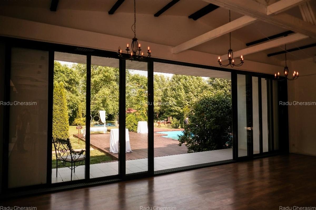 Casa la curte, gradina spectaculoasa, piscina,  400mp construiti /4500mp- curte - 12