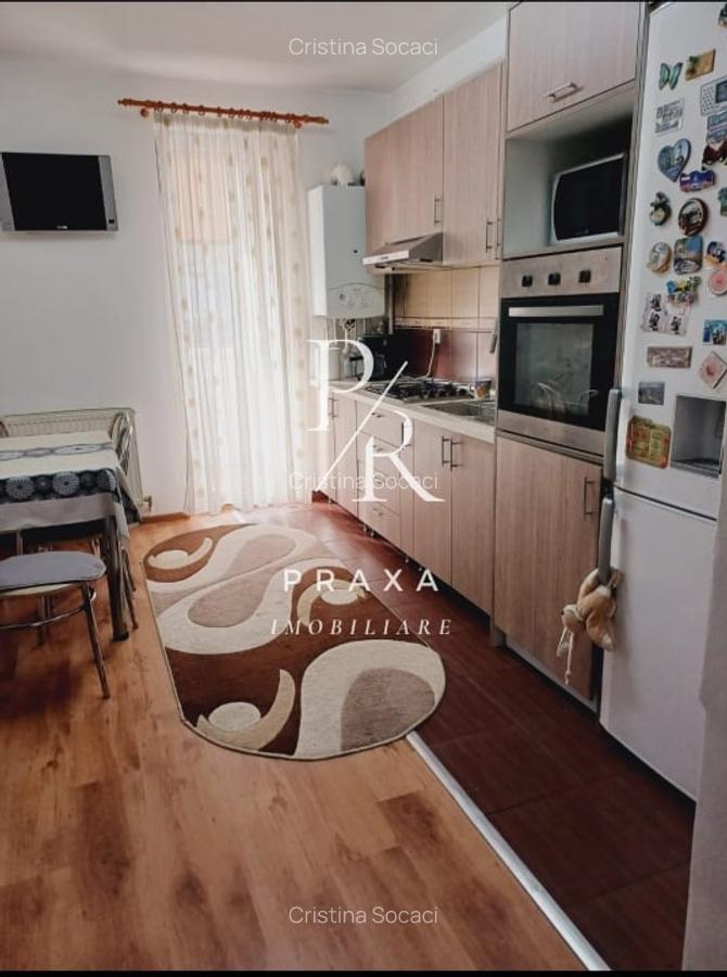 Apartament 2 camere decomandate,50mp+balcoane, mobilat+parcar ,Eroilor Floresti! - 1