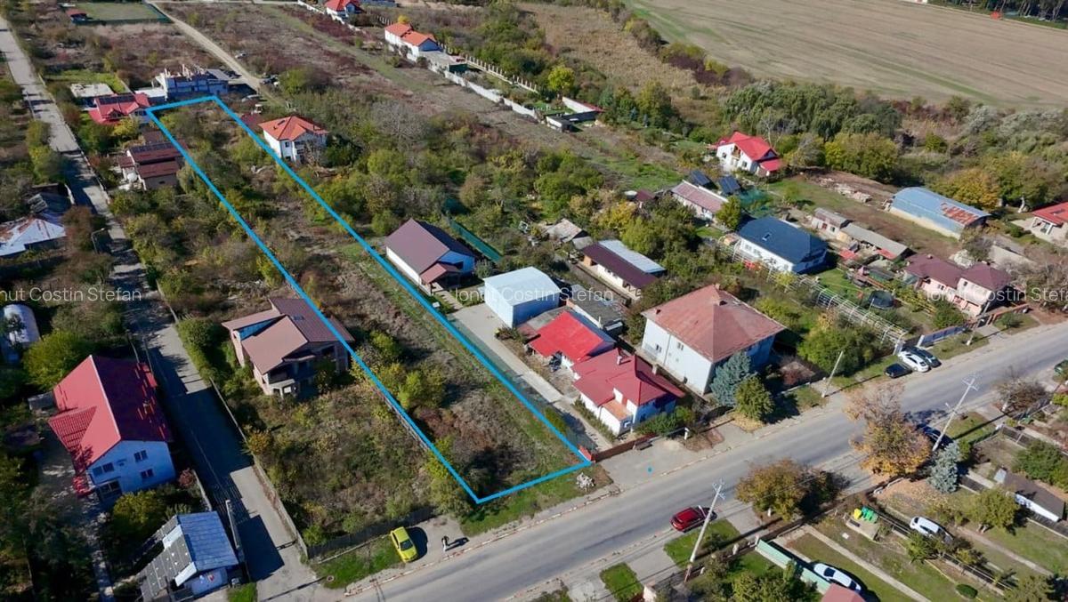 Teren intravilan 2000mp Balotesti, asfalt, utilitati, zona centrala - 2 Teren intravilan 2000mp Balotesti, asfalt, utilitati, zona centrala - 2