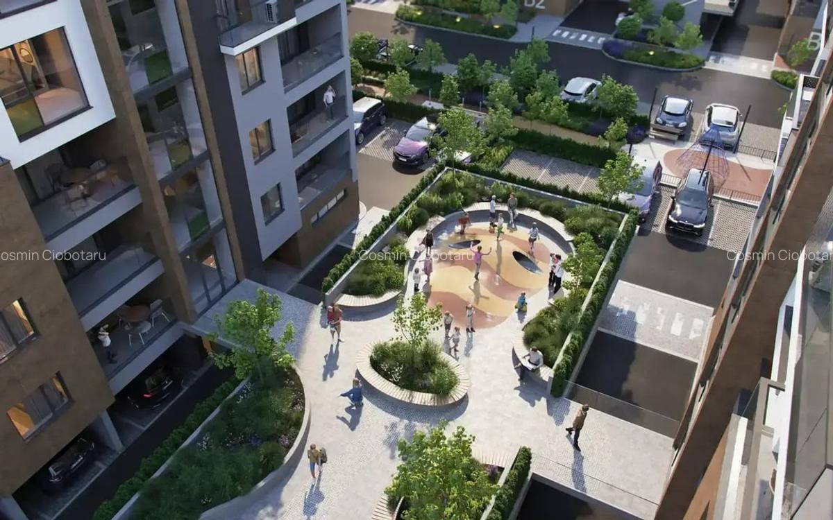 Apartament cu 3 Camere - Vedere Lac | Bucureștii Noi | Străulești - 8