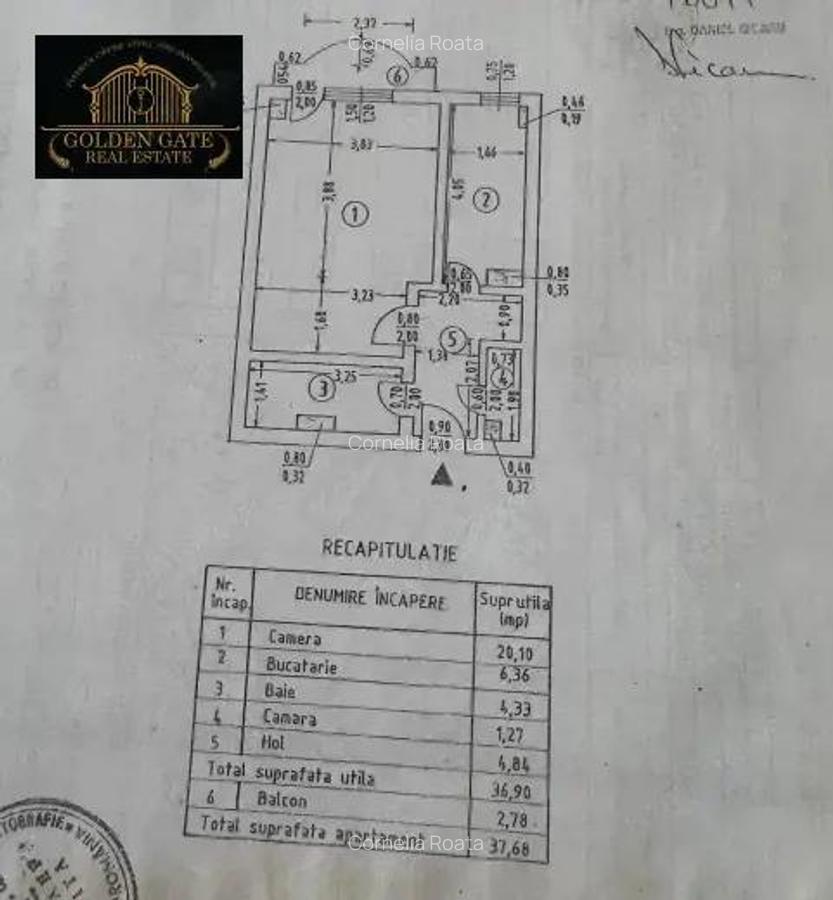 Garsoniera Metrou Lujerului Balcon AC - 8
