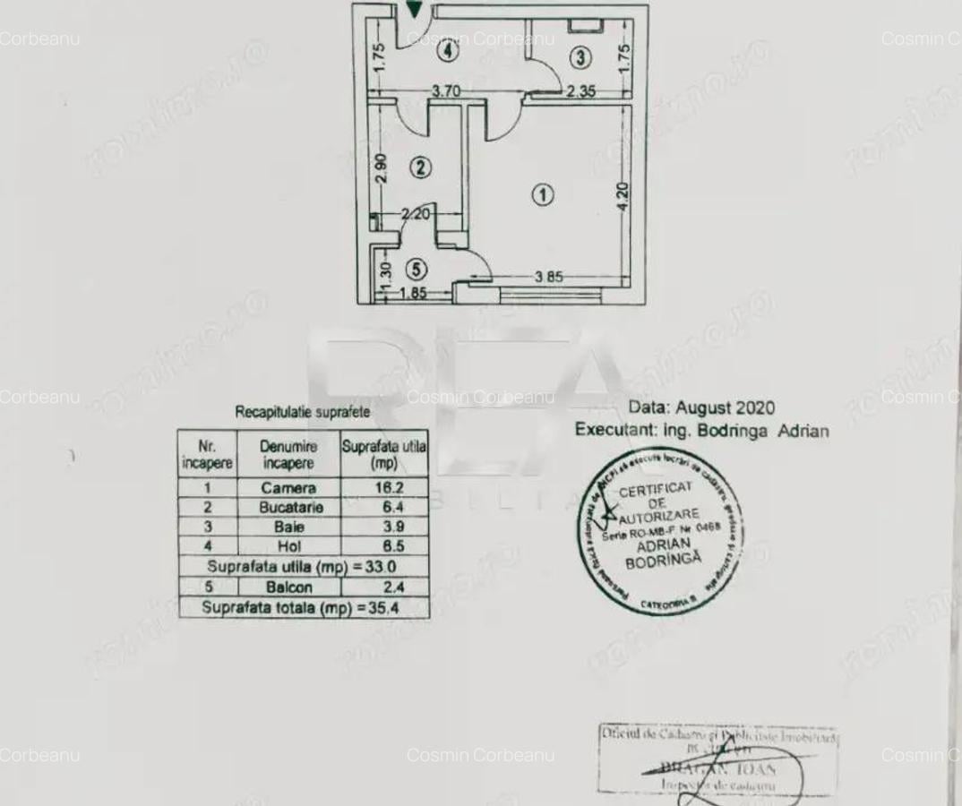 Garsoniera Exigent Faza 3 Plaza Residence - 9