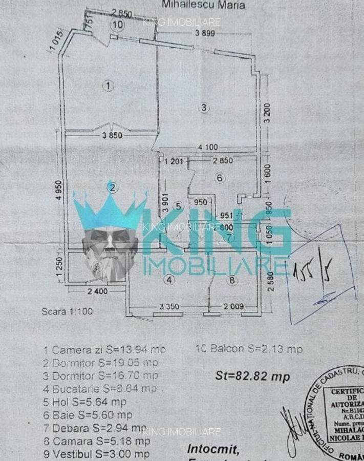 Apartament 3 Camere Ultracentral Dacia - Romana - 8