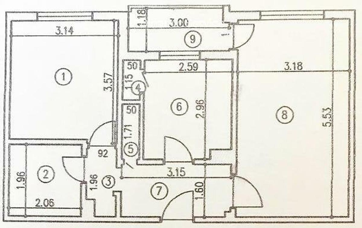Vanzare ap. 2 cam. et.3/8, bloc 1982, Ramnicu V.- Metrou Dristor - 3