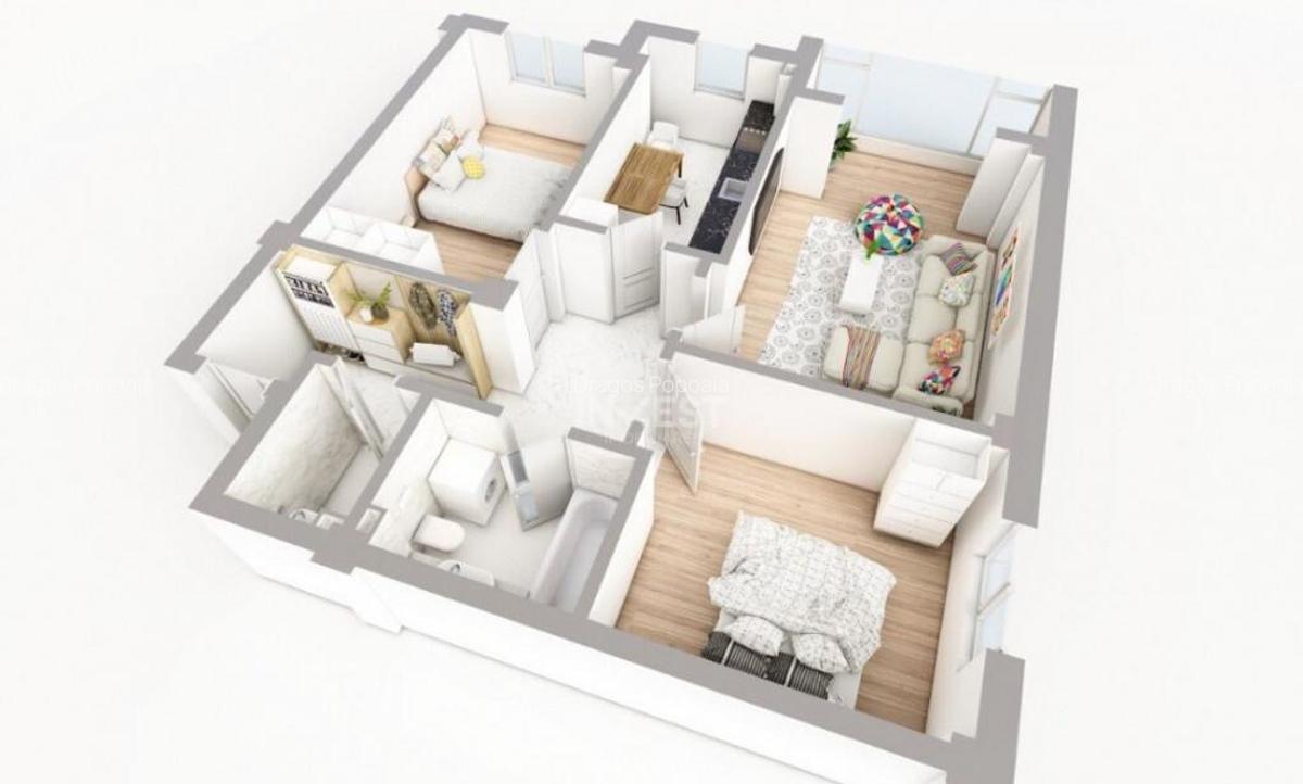 TVA 21% INCLUS! COMISION 0% ! 3 CAMERE BLOC NOU POPAS PACURA - 14