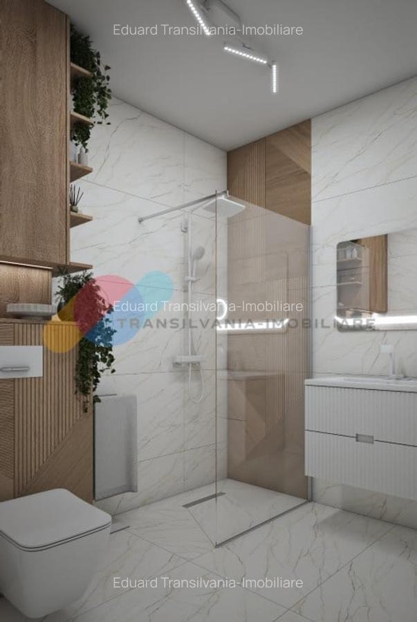 Apartament Nou, 60 Mp, cu 2 Terase si Parcare Subterana In Inima Orasului - 8