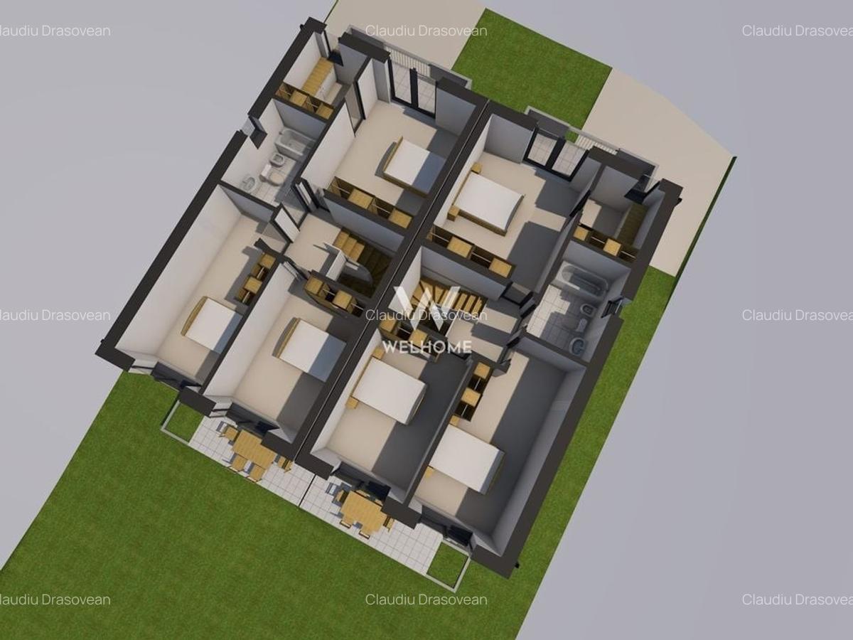 Duplex modern si calitativ cu curte generoasa - Cisnadie - Sibiu - 6