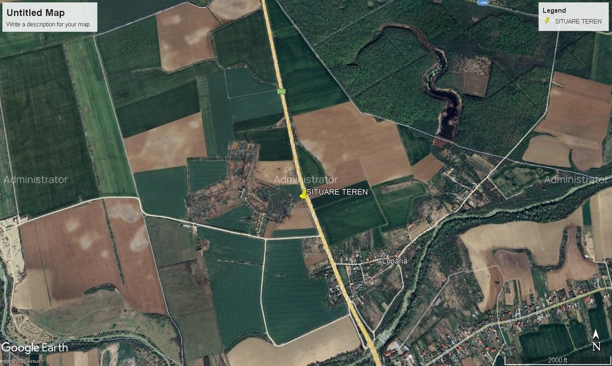 Ciolpani, stradal la D N 1, teren 1600/29 +3000, bun afacere, zona antenelor - 1
