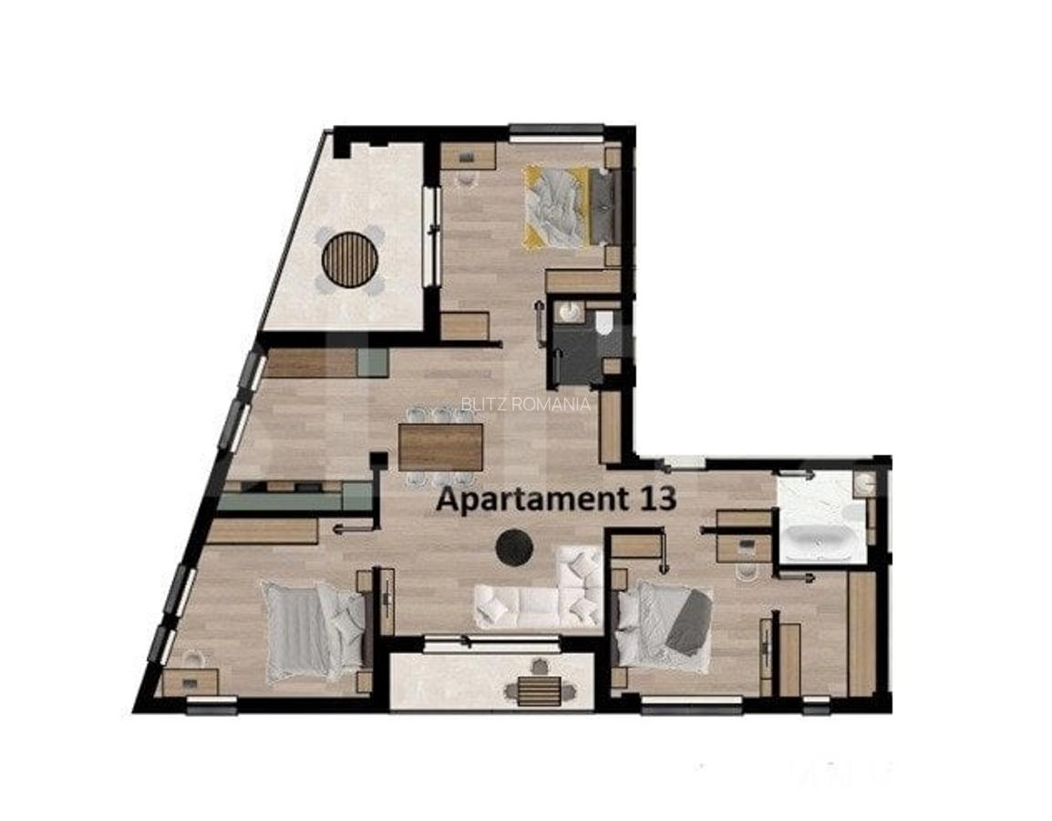 Apartament 4 camere, zona pod IRA - 4