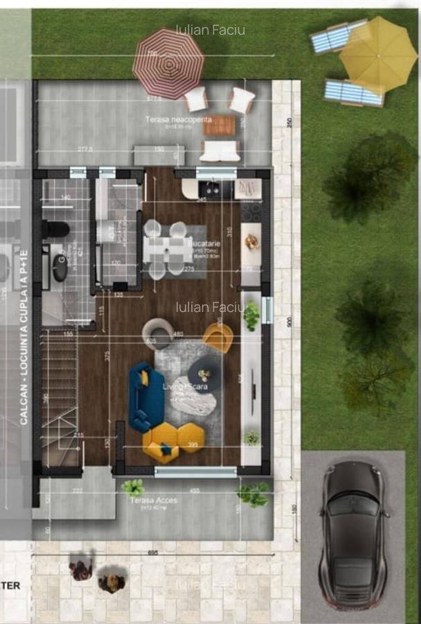 Berceni Vidra casa individuala lipita la calcan. - 2