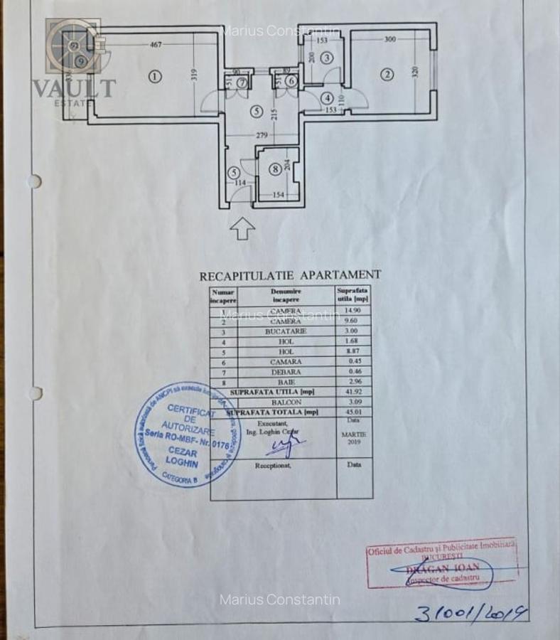 Apartament 2 camere Gorjului - 1