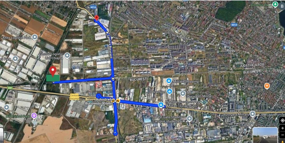 Teren industrial - zona logistica Chiajna, Carrefour Militari - 3