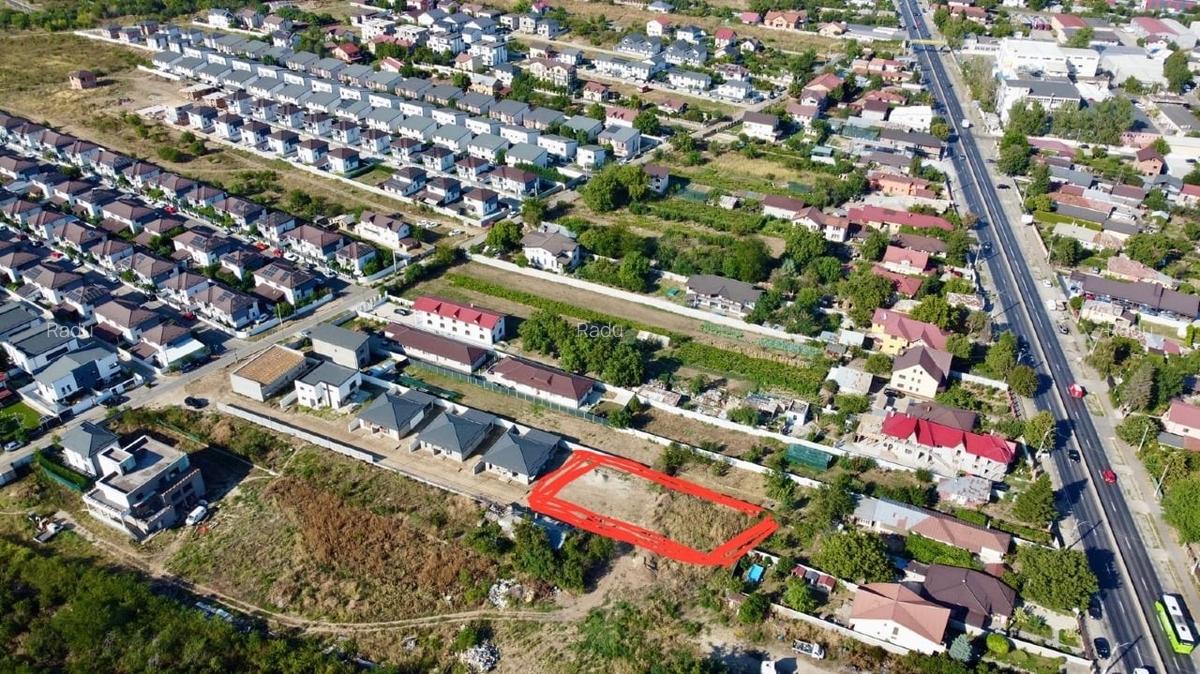 Loturi 325-650-970 mp Bragadiru CENTRAL, toate utilitățile,  asfalt, Branșamente - 3
