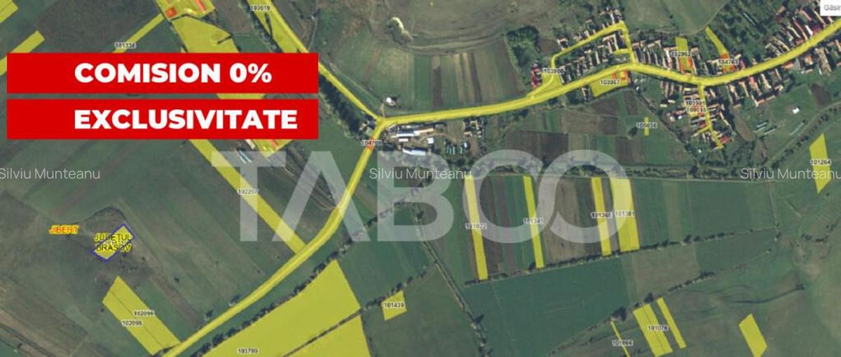 Teren extravilat 5490mp langa padure cu o priveliste panoram - 2