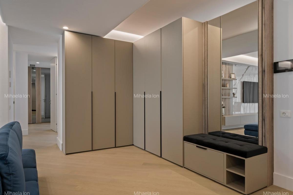 Apartament cu 3 camere semidecomandat, mobilat în Pipera - 19