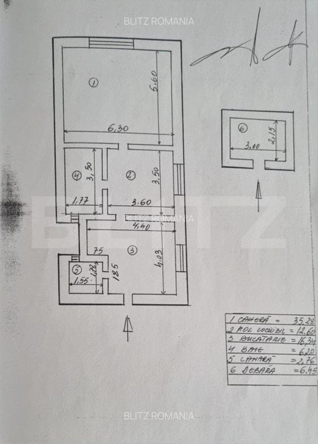 Apartament in vila, 80mp  loc parcare, mobilat, zona Centru Istoric 530 mp curte - 10