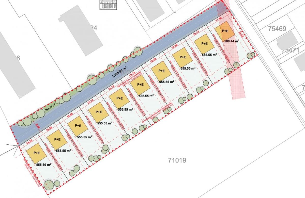 Exclusivitate ! Teren de vanzare, PUZ aprobat, Chinteni - 5