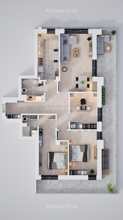 Apartament 4 camere în complex premium - 4