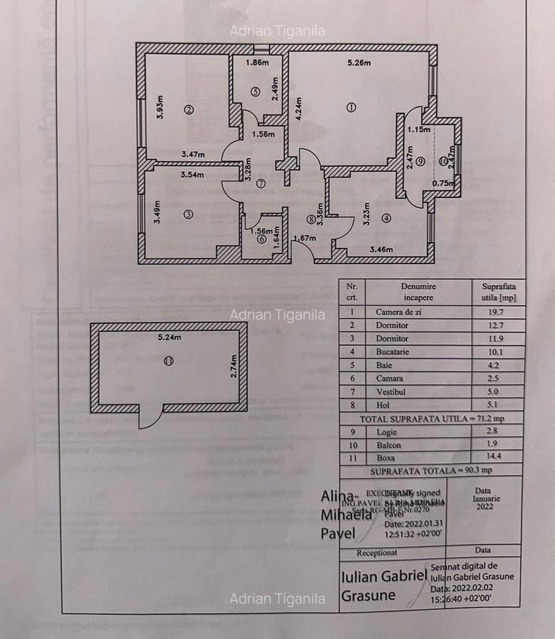 Apartament 3 camere Popesti Leordeni - Primarie - 20