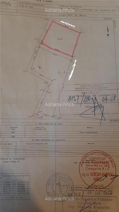 De vanzare, teren 1750 mp Remetea/Mures - 8