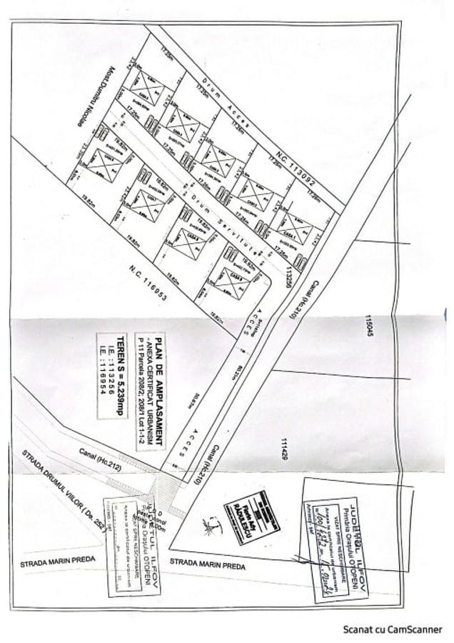 Otopeni proiect case str Viilor si str Marin Preda - 1
