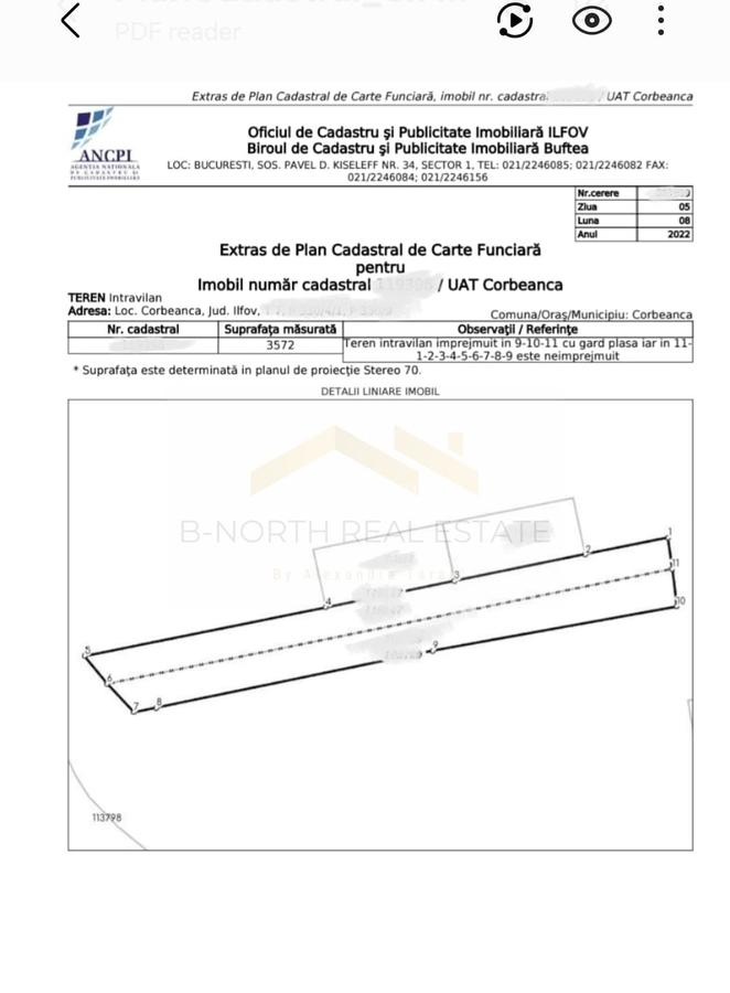 Corbeanca, parcela intravilana cu vedere superba la lac, investitie de top - 4