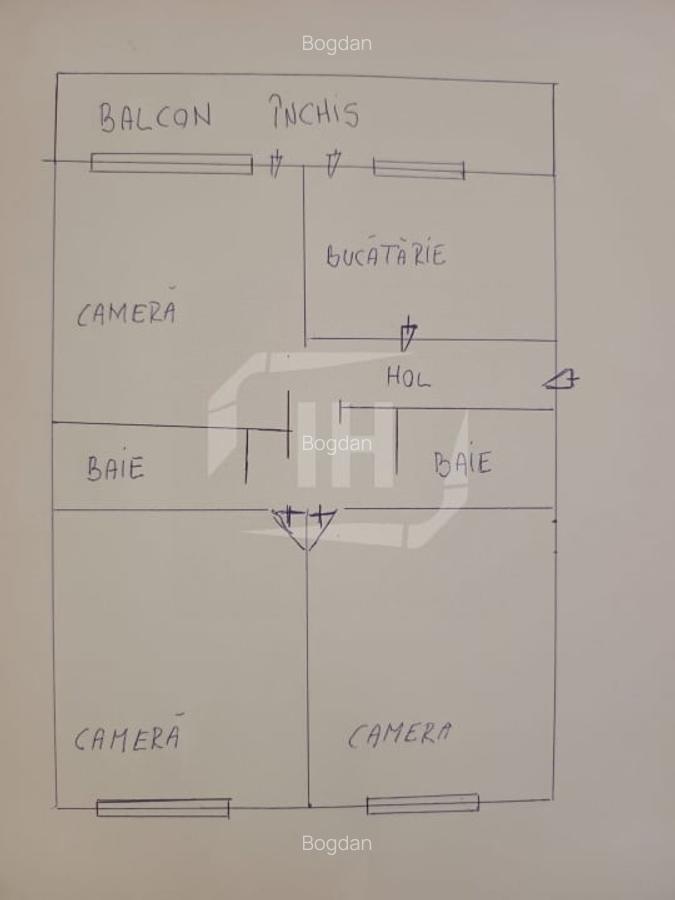 Apartament 3 camere, decomandat, renovabil, Zorilor - 2